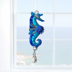 Decorative Sapphire Seahorse