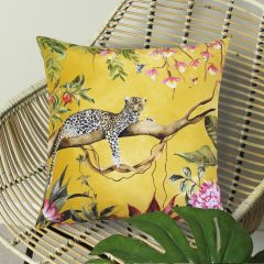 Resting Leopard Outdoor Cushion