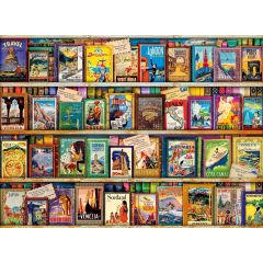Vintage Travel 500-Piece Jigsaw