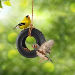 Tyre Ring Bird Feeder